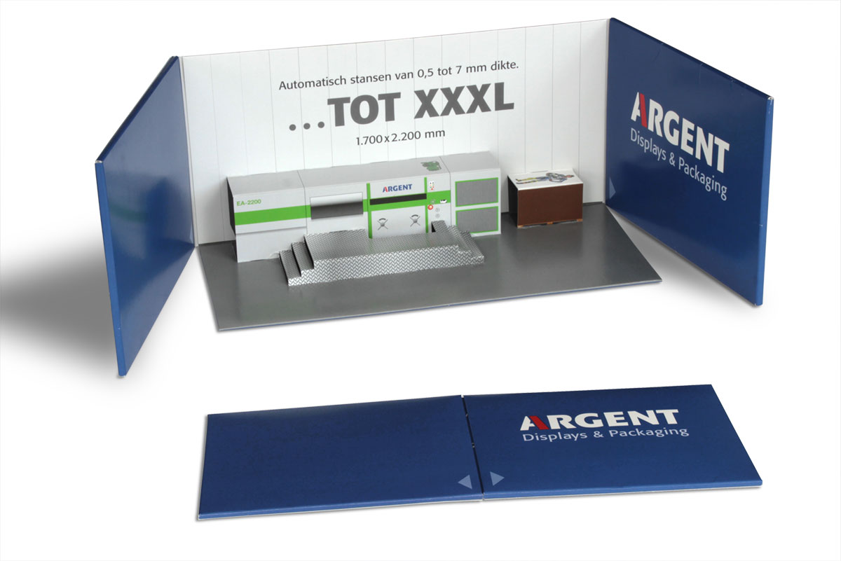 Popup model nieuwe stansmachine